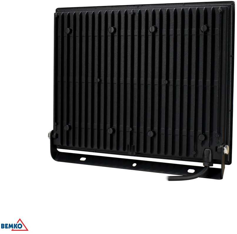 Kafler 150W LED prožektorius KASTEL, juodas, 6500K, IP65