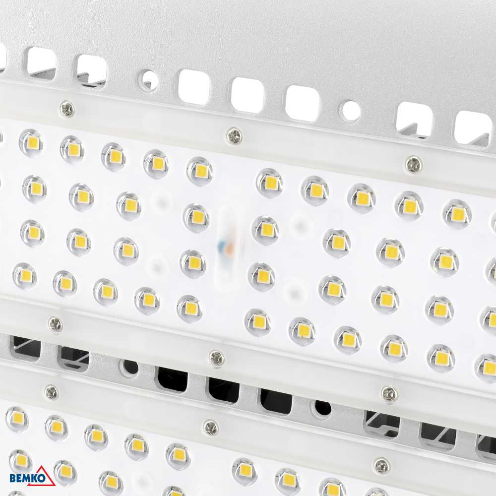 150W LED prožektorius TUNNEL, sidabro sp., 4000K, IP66