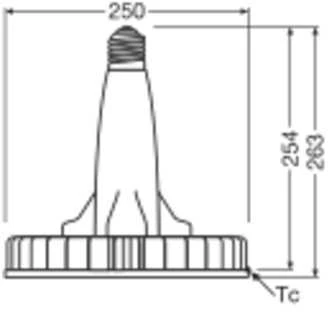 Ledvance 150W LED UFO šviestuvo lemputė HID, E40, 4000K