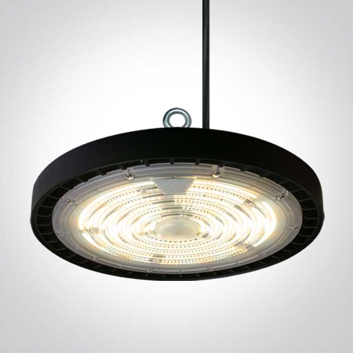 150W LED UFO šviestuvas, juodas, 3000/4000/5000K, IP65, 63150NB/V
