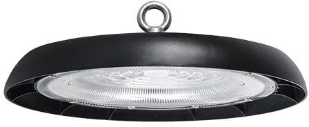 150W LED UFO šviestuvas, juodas, 6000K