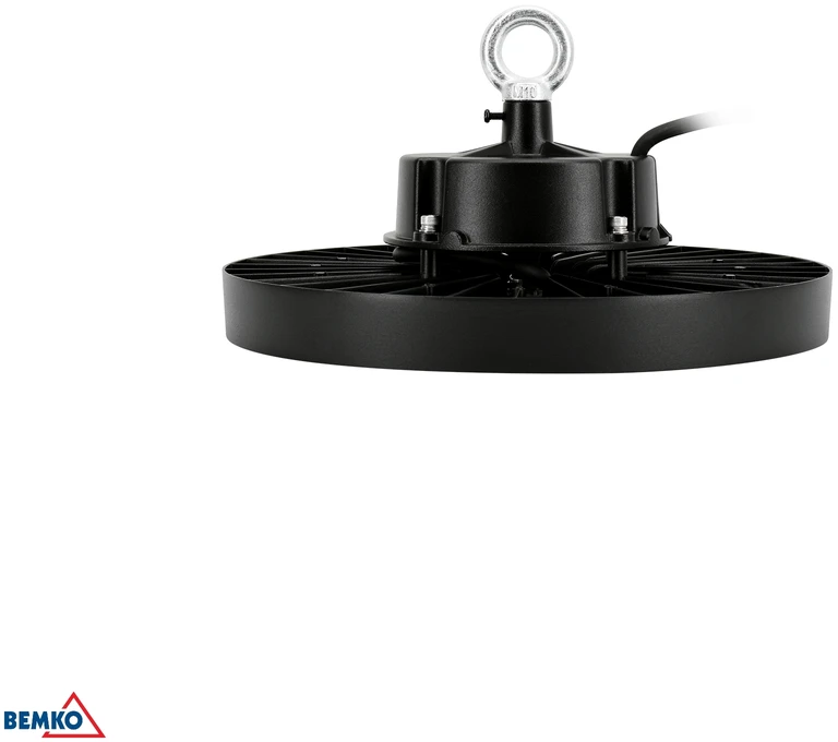 Bemko 150W LED UFO šviestuvas VOYAGER, juodas, 4000K, IP65, 120°