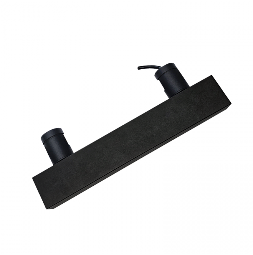150W magnetinės sistemos ZAMBELIS FLEXIBLE bėgelio maitinimo šaltinis dėžutėje, 24V, juodas, DALI, 23181