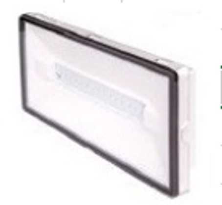 1,5W avarinis šviestuvas VELLA SC 250 NM 1H MT IP65, baltas