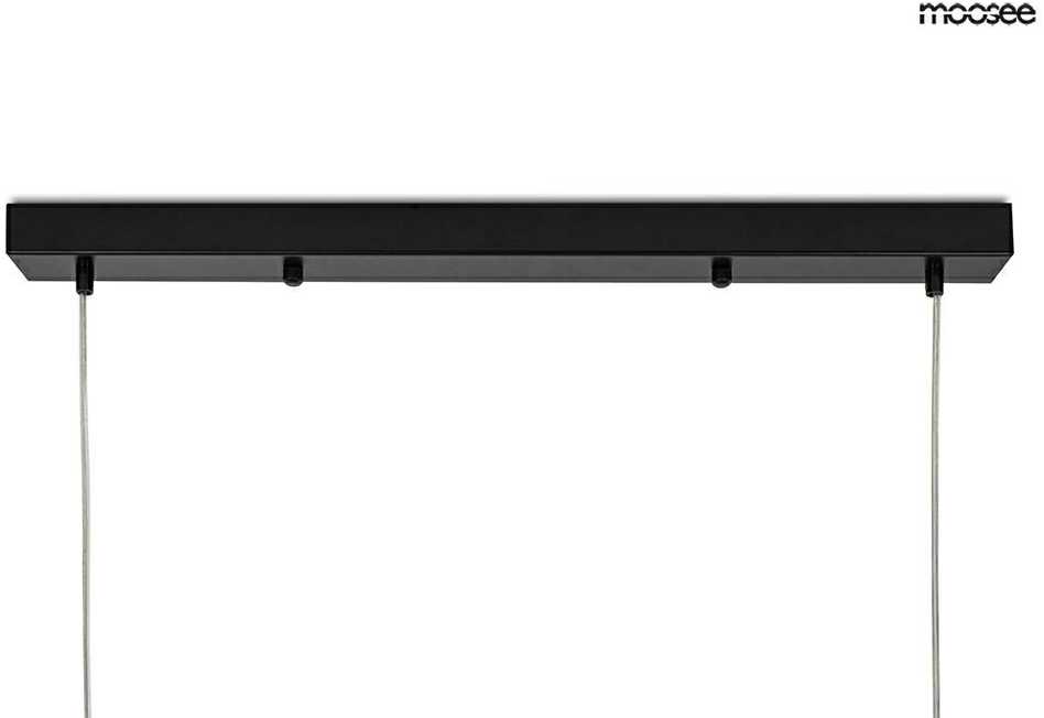 15W LED + 7xG9 pakabinamas šviestuvas ALURE LINE 90, juodas, 3000K, lemputės parduodamos atskirai