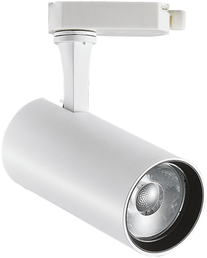 15W LED akcentinis šviestuvas į 3 fazių bėgelius FOX, baltas, 4000K, dimeriuojamas, 340906