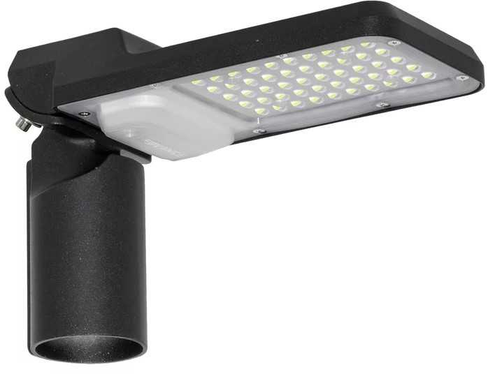 15W LED gatvės šviestuvas URBAN AREA, juodas, 4000K, 155°x80°
