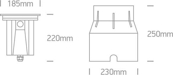 15W LED įleidžiamas į žemę šviestuvas, nerūdijančio plieno sp., 3000K, 69054/W