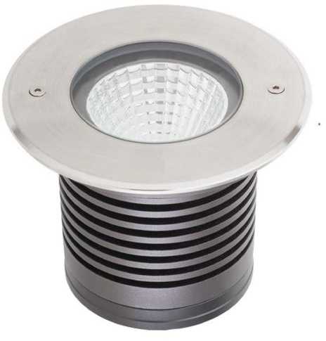 15W LED įleidžiamas į žemę šviestuvas XGROUND, plieno sp., 4000K, IP67