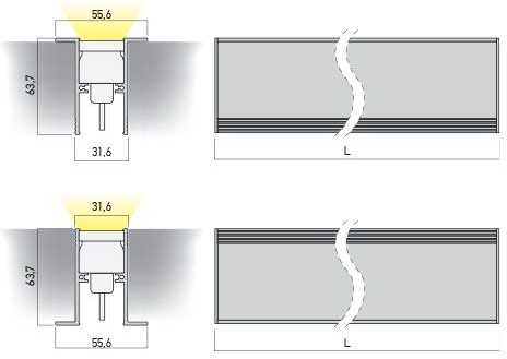 15W LED įleidžiamas lauko šviestuvas XMARKER NEW, anoduoto aliuminio, 4000K, IP67