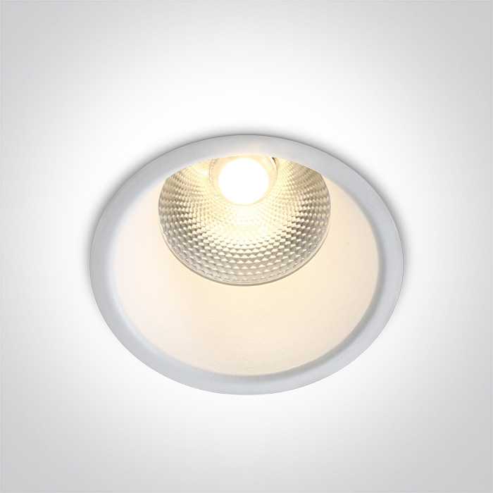15W LED įleidžiamas šviestuvas, baltas, 3000/3500/4000K, 10115FD/W/V