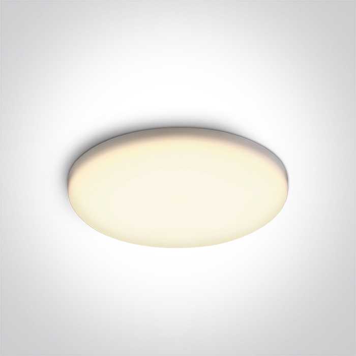 15W LED įleidžiamas šviestuvas, baltas, 3000K, 10115CF/W