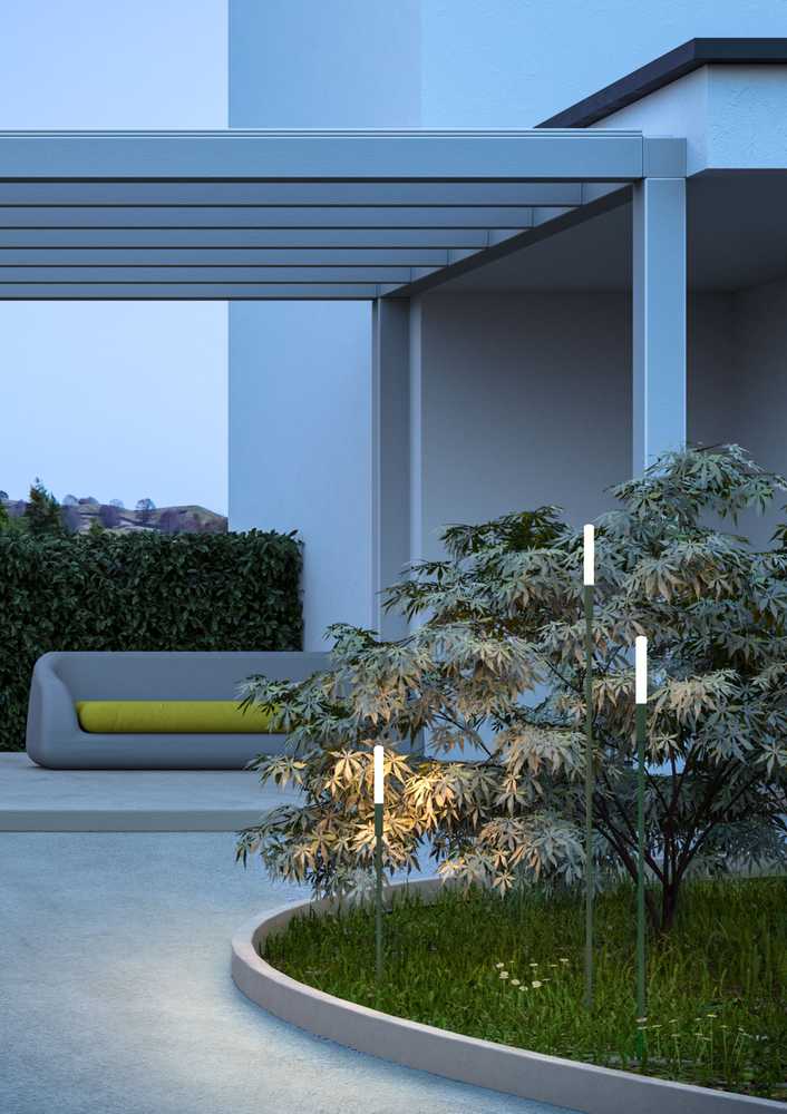 1,5W LED įsmeigiamas lauko šviestuvas TORCH, rūdžių sp., 3000K, IP65, 90449