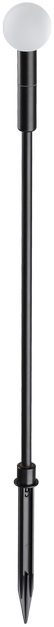 1,5W LED įsmeigiamas šviestuvas TWIGGY, juodas, 3000K, IP65, 347905