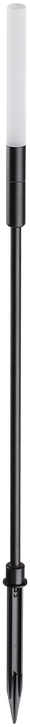 1,5W LED įsmeigiamas šviestuvas TWIGGY, juodas, 3000K, IP65, 347882