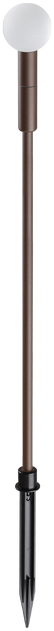 1,5W LED įsmeigiamas šviestuvas TWIGGY, kavos sp., 3000K, IP65, 347899