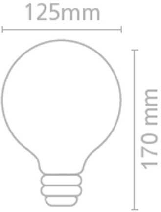 15W LED lemputė, E27, 2700K, ACB62600