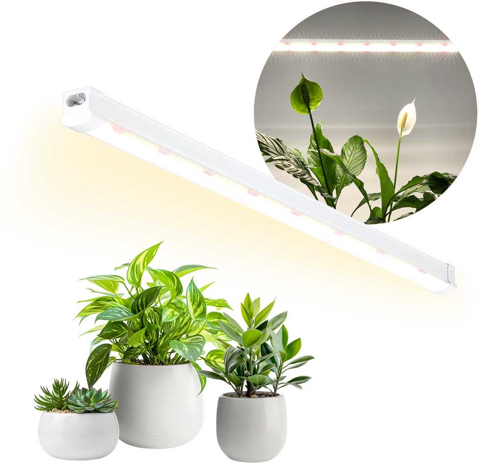 15W LED linijinis šviestuvas augalų auginimui GROWLY, baltas