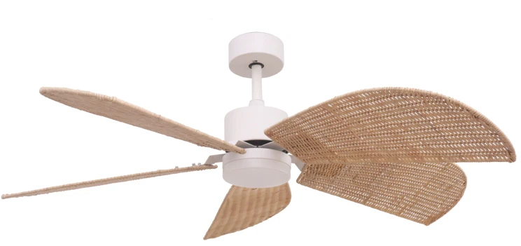 15W LED lubinis šviestuvas - ventiliatorius, medžio/baltos sp., 3000/4000/6500K, 25328