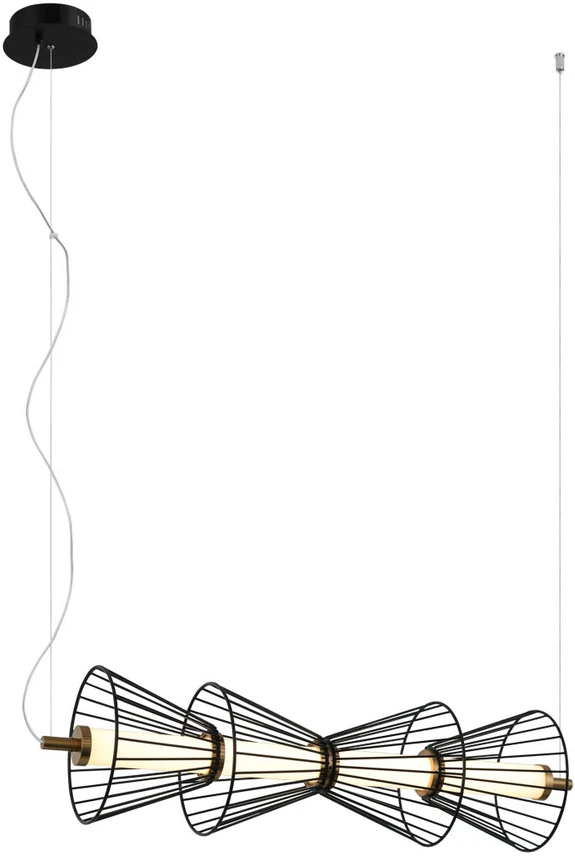 Italux Pakabinamas šviestuvas Sanke PND-63849-4-BK