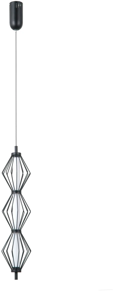 15W LED pakabinamas šviestuvas SEVIL, juodas, 3000K