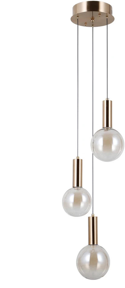 15W LED pakabinamas šviestuvas STRELA, aukso/gintaro sp., 3000K