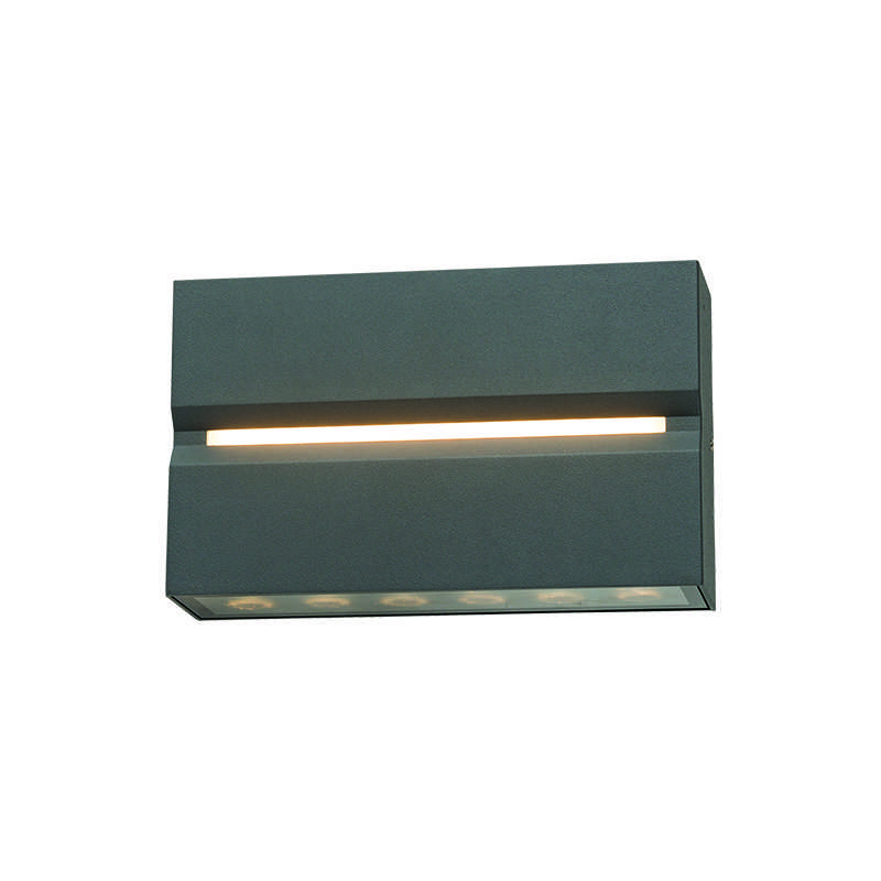 15W LED paviršinis lauko šviestuvas, grafito sp., 3000K, E272