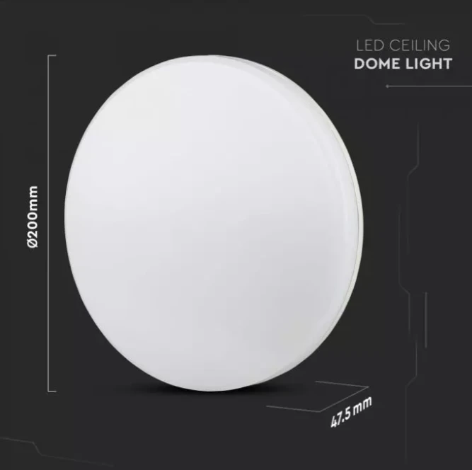 Lubinis šviestuvas Samsung 15W LED paviršinis šviestuvas, baltas, 4000K, IP44