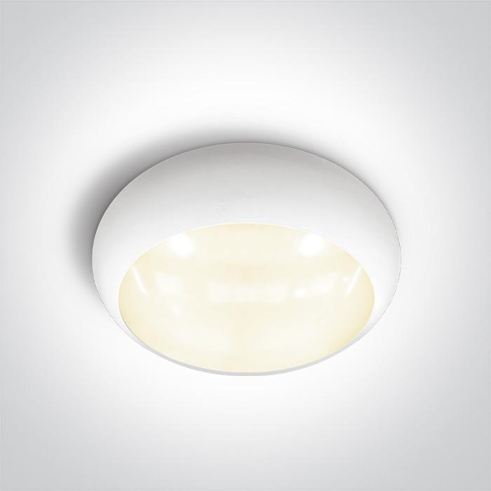 15W LED plafonas, baltas, 3000/4000/6500K, su 3h avariniu moduliu, 67218E/W/V