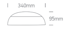 15W LED plafonas, baltas, 3000/4000/6500K, su 3h avariniu moduliu, 67218E/W/V