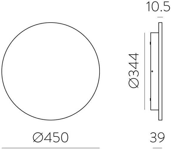 15W LED sieninis fasado šviestuvas COMBO, baltas, 2700/3000K, IP65, dimeriuojamas, A3966270BDP