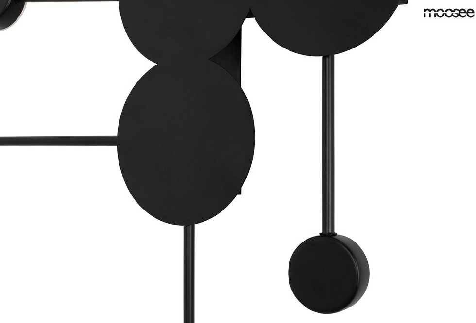 15W LED sieninis šviestuvas SHADOW MULTI, juodas, 3000K