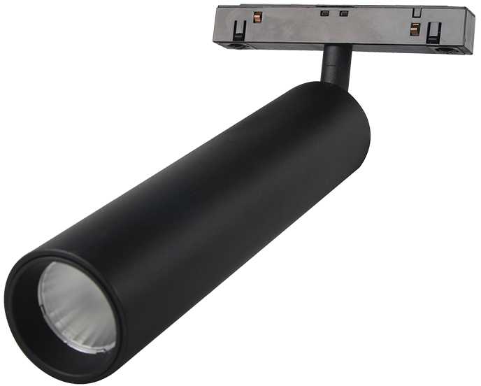 15W LED šviestuvas į magnetinę sistemą ZAMBELIS, juodas, 3000K, 2095