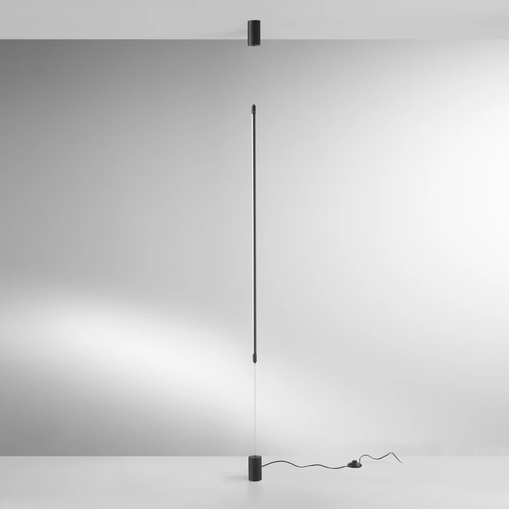 15W LED toršeras GRAVITY, juodas, CCT