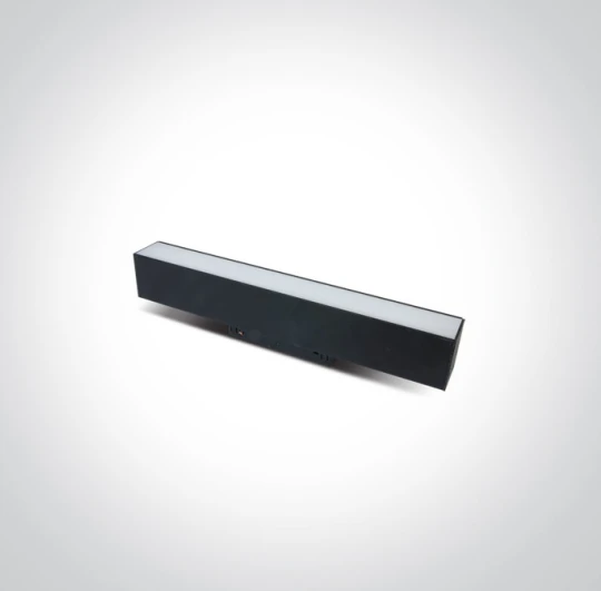 15W linijinis šviestuvas į magnetines sistemas ONELIGHT MAXI, juodas, 3000K, 42100A/B/W