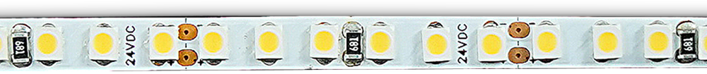 15W/m LED juosta, 5mm pločio, CRI90, 3000K, IP20, 24V, 5m ritė, 332239