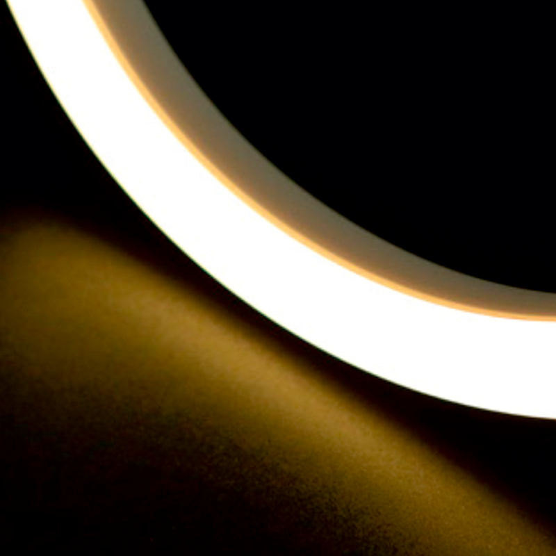 15W/m LED NEON juosta, 24V, 140LEDs/m, 3000K, IP67, 5m ritė, LS74