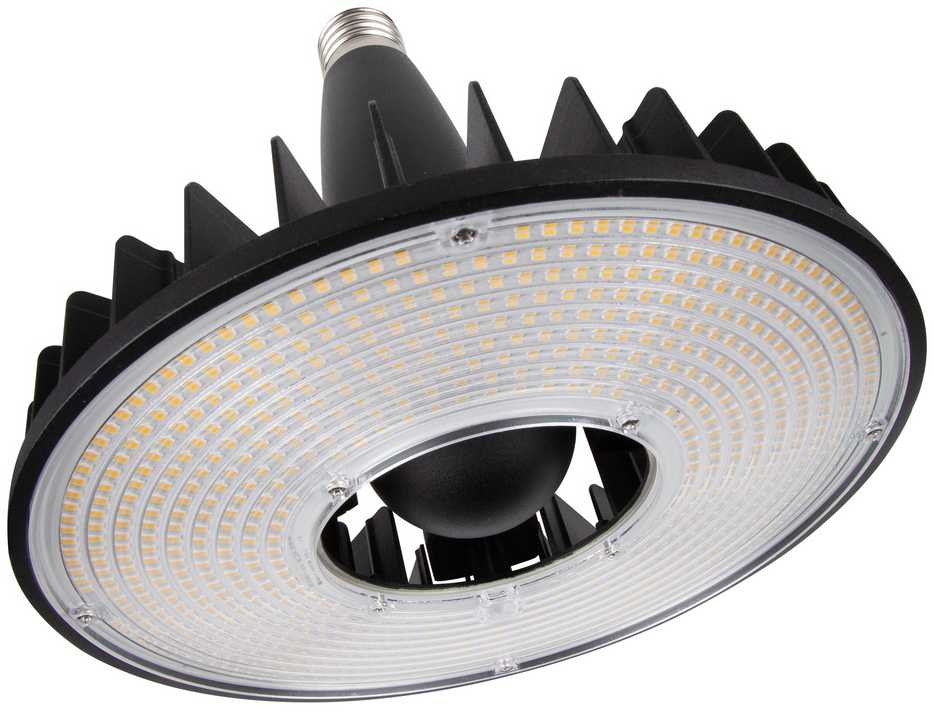 160W LED UFO šviestuvo lemputė HID, E40, 4000K