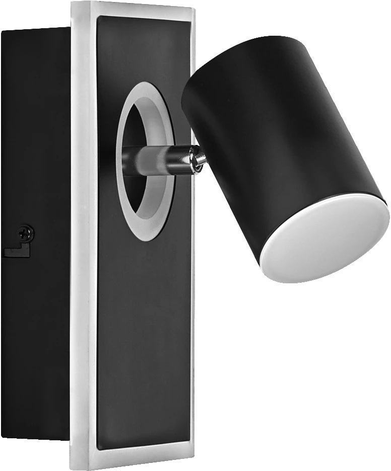 Lubinis šviestuvas 16,5W LED paviršinis šviestuvas SPOT MARS, juodas, 3000K