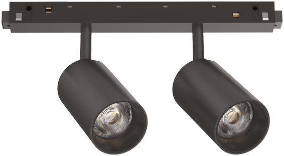 16W LED akcentinis šviestuvas į magnetinę sistemą EGO, juodas, 2700K, 48V, 340265