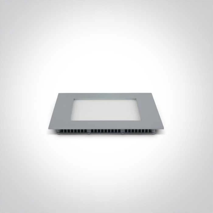 16W LED įleidžiama panelė, pilka, 3000K, 50116FA/G/W