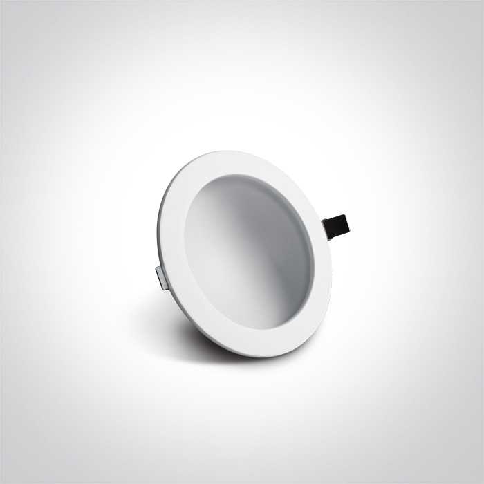 16W LED įleidžiamas šviestuvas, baltas, 3000K, 10116FD/W/W