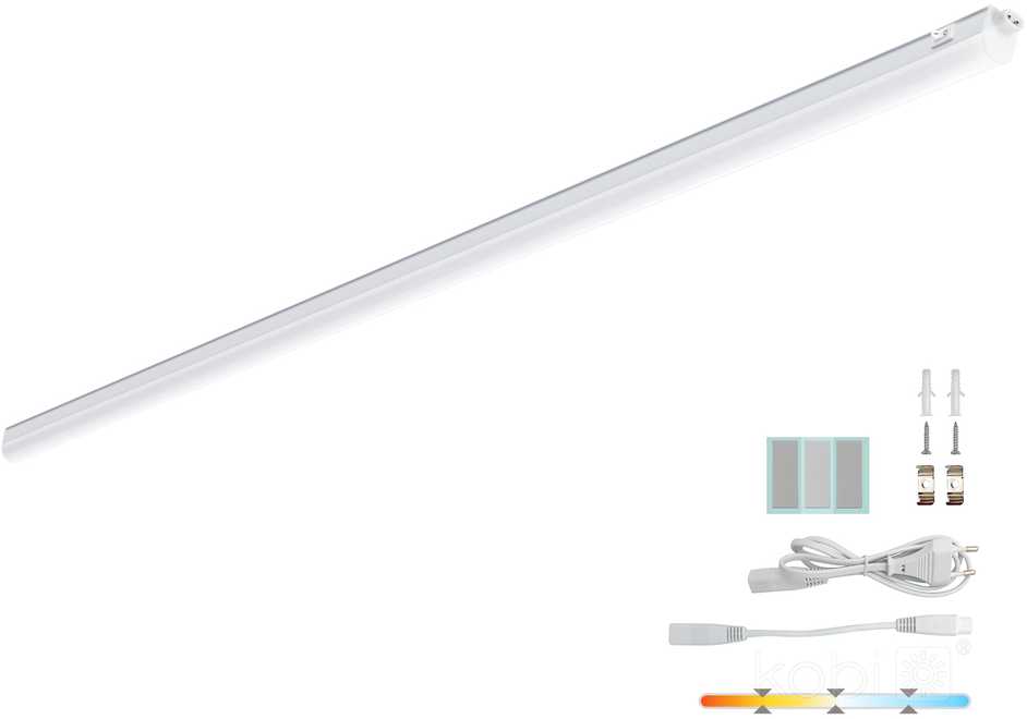 16W LED linijinis šviestuvas WL, baltas, 3000/4000/6500K