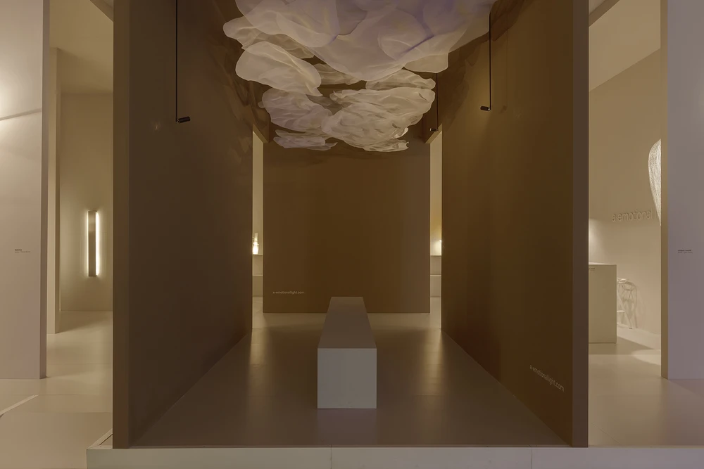 16W LED pakabinamas šviestuvas BRETEMA MEDIUM, baltas, 2700K, dimeriuojamas, be lubinio pagrindo