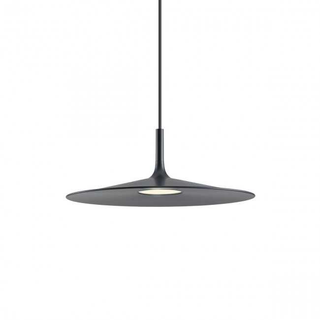16W LED pakabinamas šviestuvas KAI, juodas, 3000K, 40cm, 01-3038