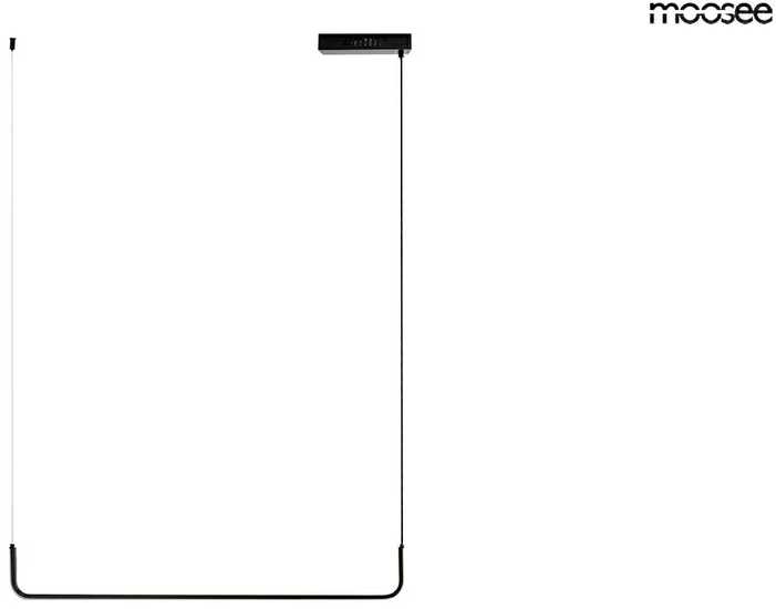 16W LED pakabinamas šviestuvas SHAPE 90, juodas, 3000K