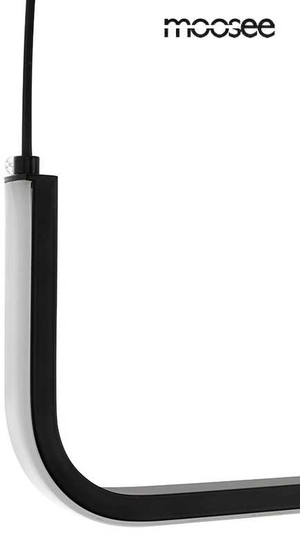 16W LED pakabinamas šviestuvas SHAPE 90, juodas, 3000K