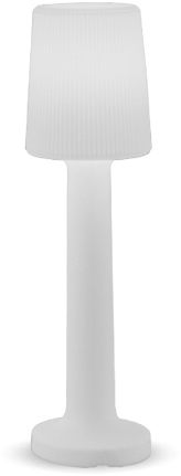 16W LED pastatomas lauko šviestuvas CARMEN 110 CABLE, G13, T8, baltas, 6000K, IP65, parduodamas su lempa