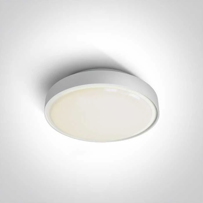 16W LED plafonas, baltas, 3000K, 67280N/W/W