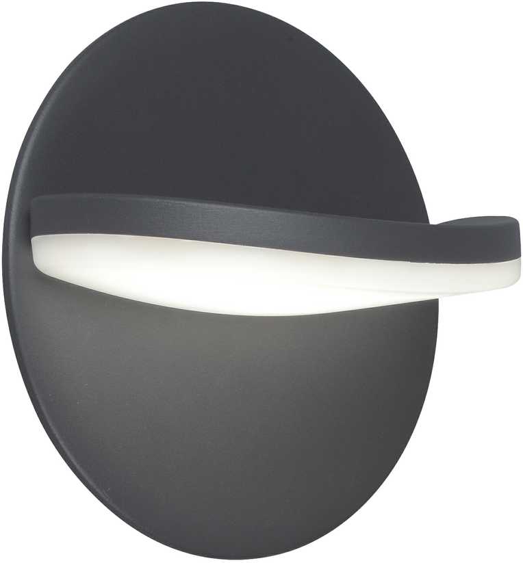 Sieninis šviestuvas 16W LED sieninis fasado šviestuvas LETTY, tamsiai pilkas, 3000K, 4309400